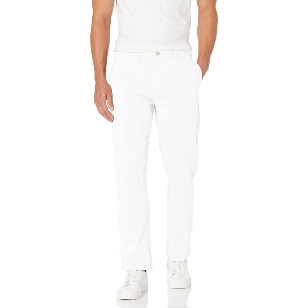 Tommy Hilfiger‎ Men's Comfort Stretch Cotton Chino Pants in Regular Fit 40/30